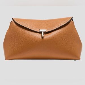 Toteme T-Lock Bag in Pebble Grain Leather